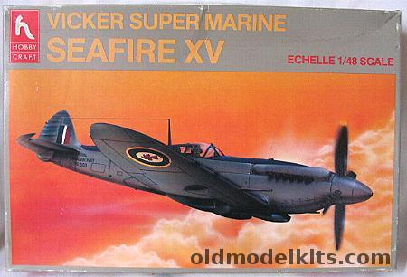 Hobby Craft 1/48 Supermarine Seafire XV - Royal Navy Or Royal Canadian Navy PR503, HC1584 plastic model kit